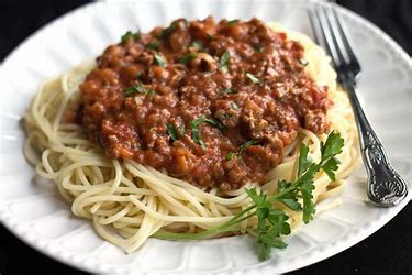 Venison Spaghetti Bologneseesee