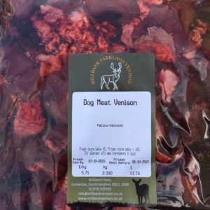 venison meat for dogs